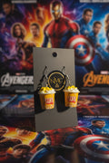 POPCORN EARRINGS (YELLOW)