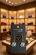 PURSE EARRINGS (GREEN)