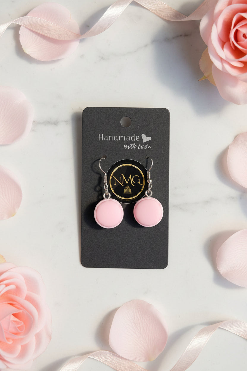 MACARON EARRINGS (LIGHT PINK)