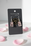 GUMMY BEAR EARRINGS (LIGHT PINK/CLEAR)