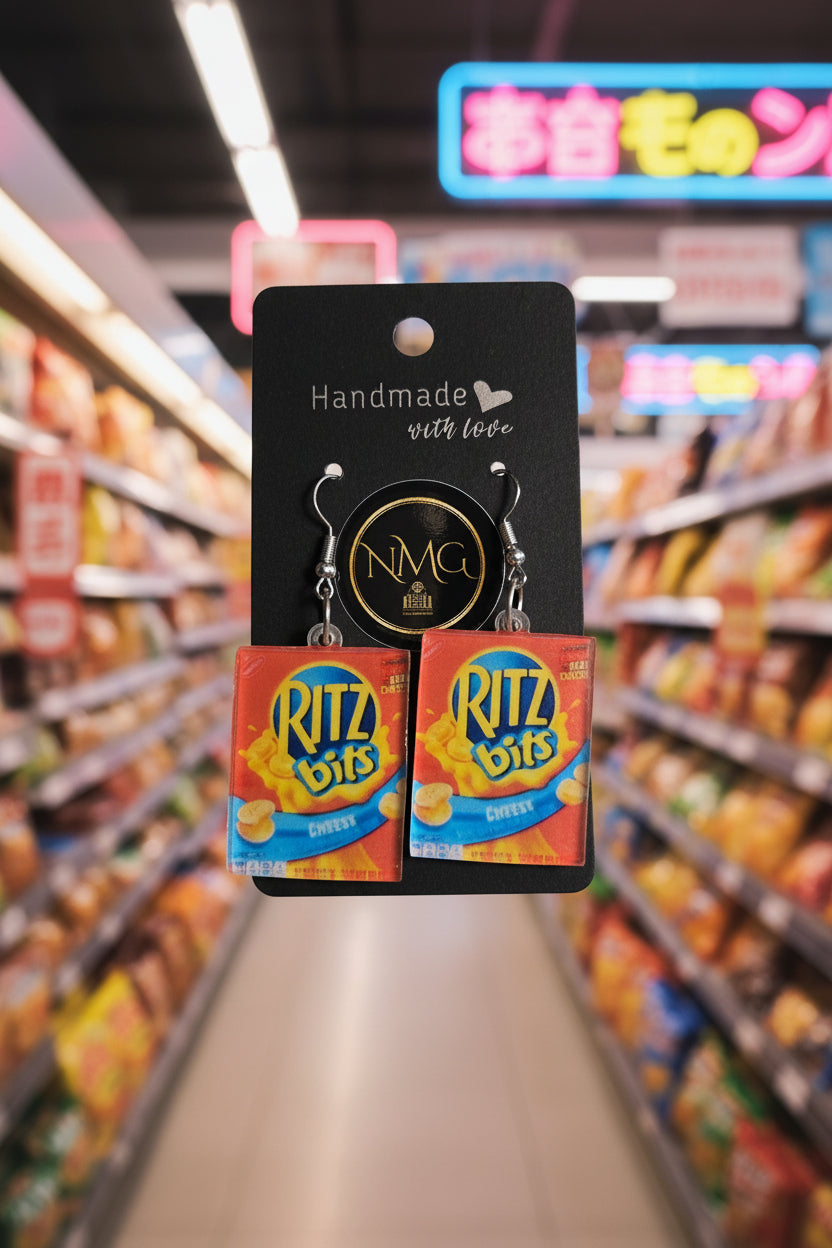 NOVELTY SNACK EARRINGS (RITS)