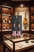INSTRUMENT EARRINGS (PINK ACOUSTIC)