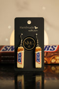 CANDY EARRINGS (WHITE SNECKERS