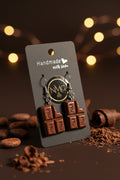 MILK CHOCOLATE EARRINGS (DARK)