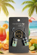 BEACH DRINK RESIN (LIME SLICES)